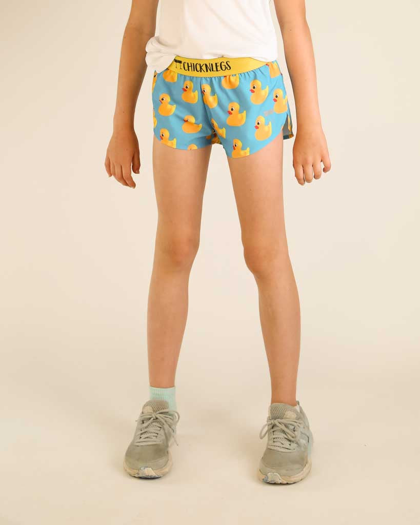 Girls' Rubber Ducky Running Shorts