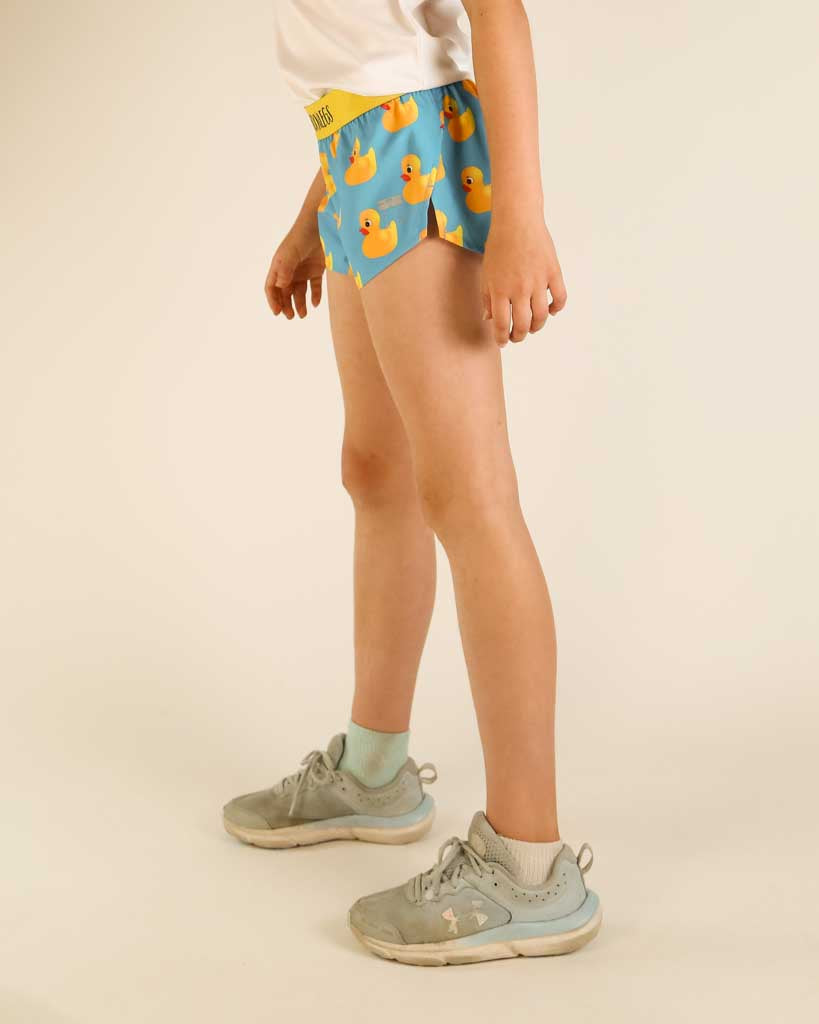 Girls' Rubber Ducky Running Shorts