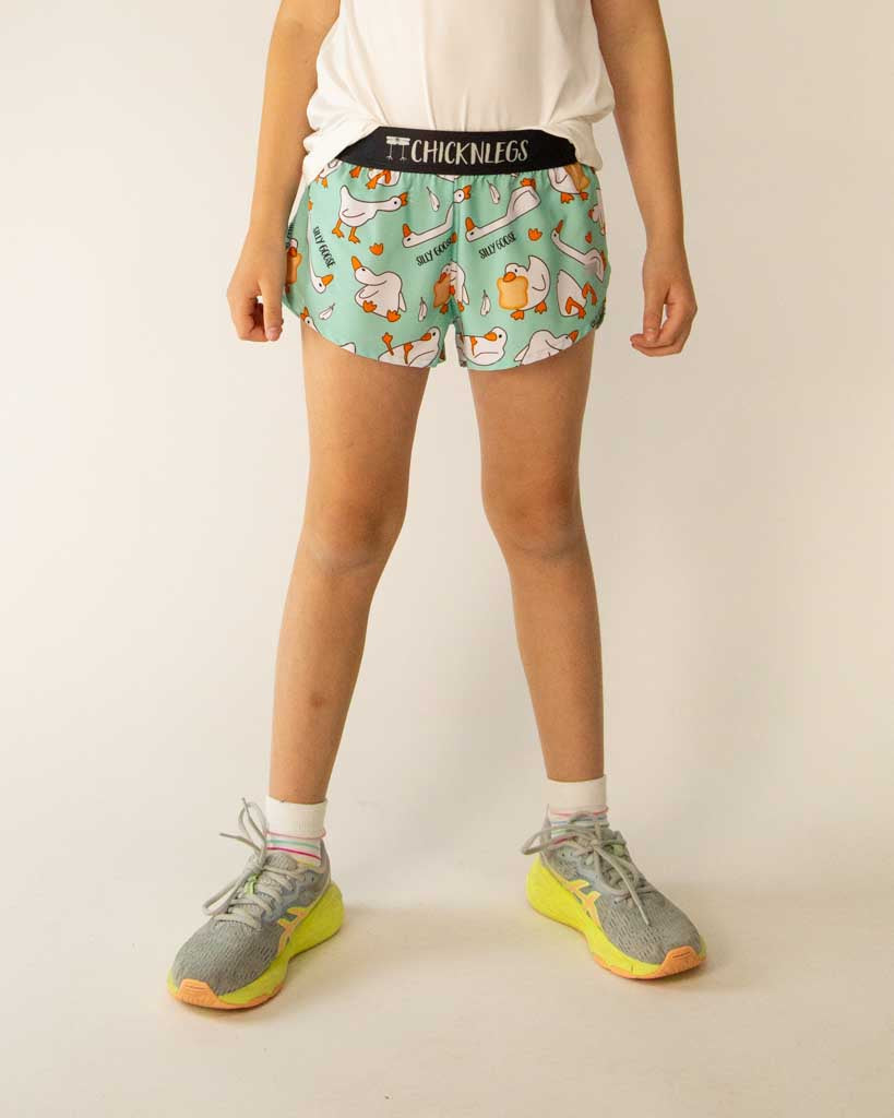 Girls' Silly Goose Running Shorts