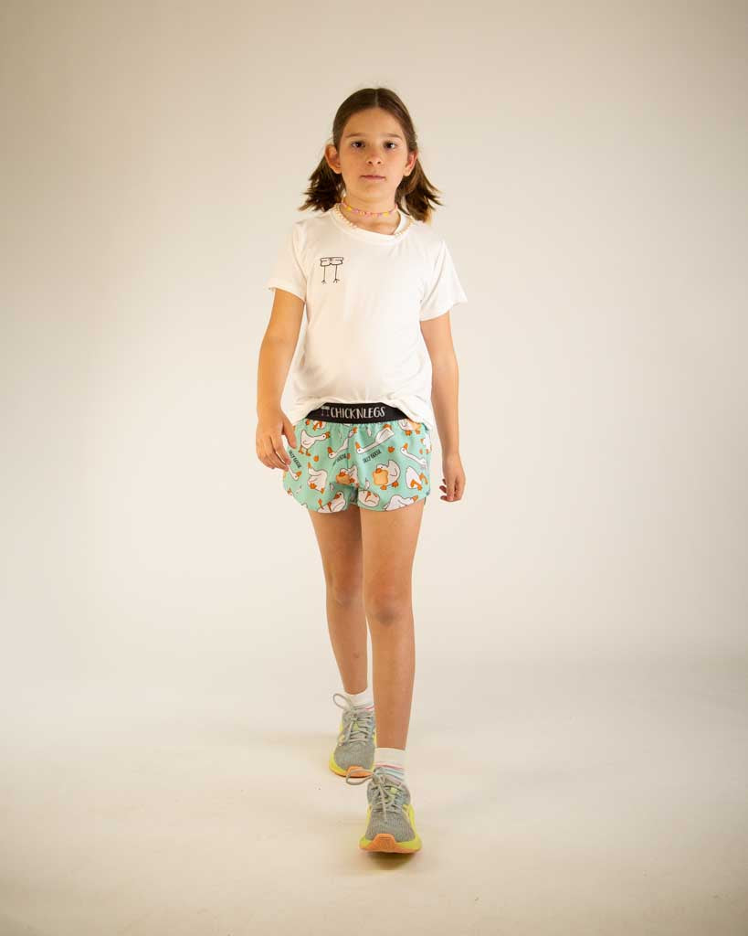 Girls' Silly Goose Running Shorts