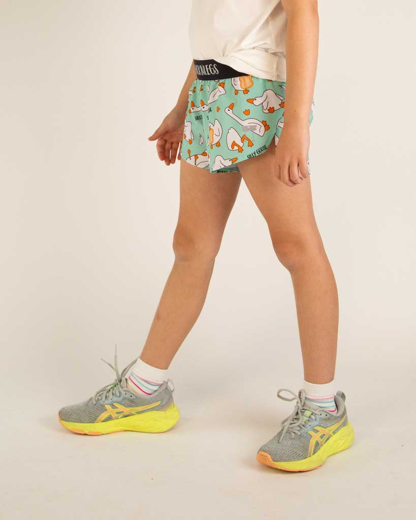Girls' Silly Goose Running Shorts