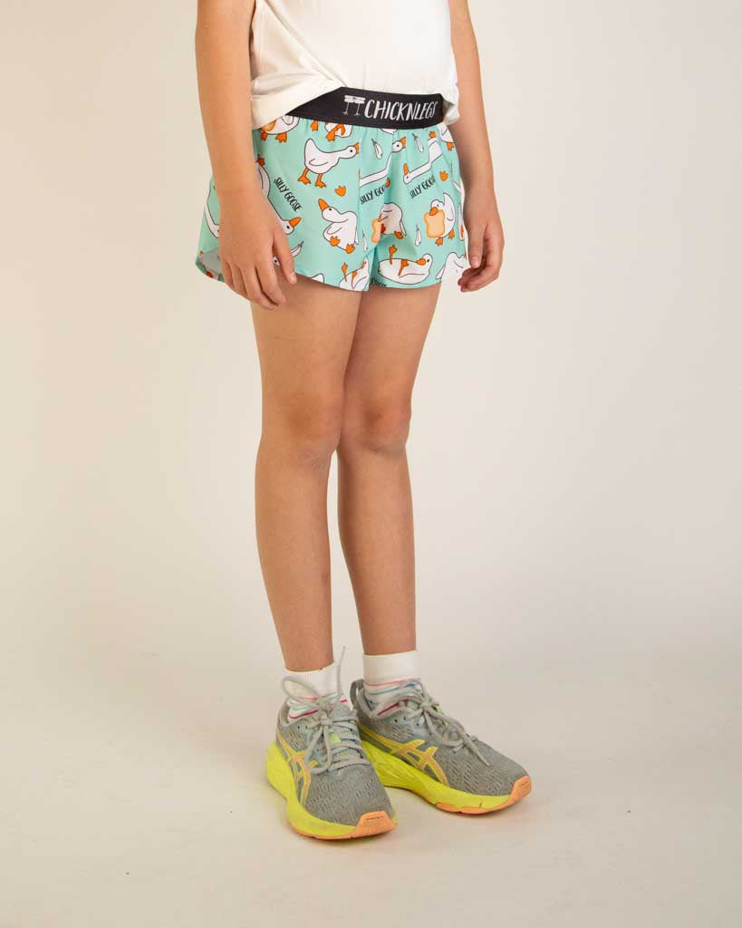 Girls' Silly Goose Running Shorts