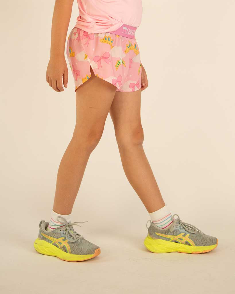 Girls' Princess Tiara Running Shorts