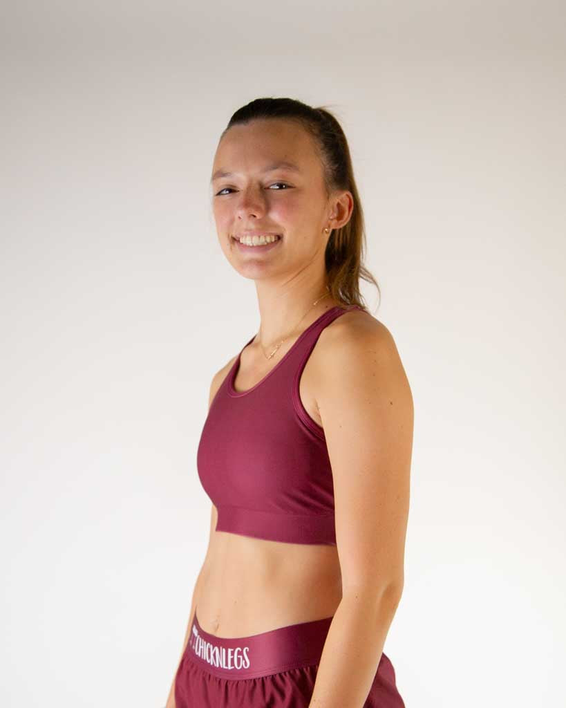 Maroon OG Sports Bra