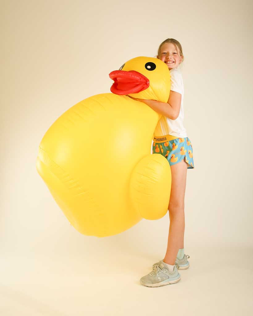 Girls' Rubber Ducky Running Shorts