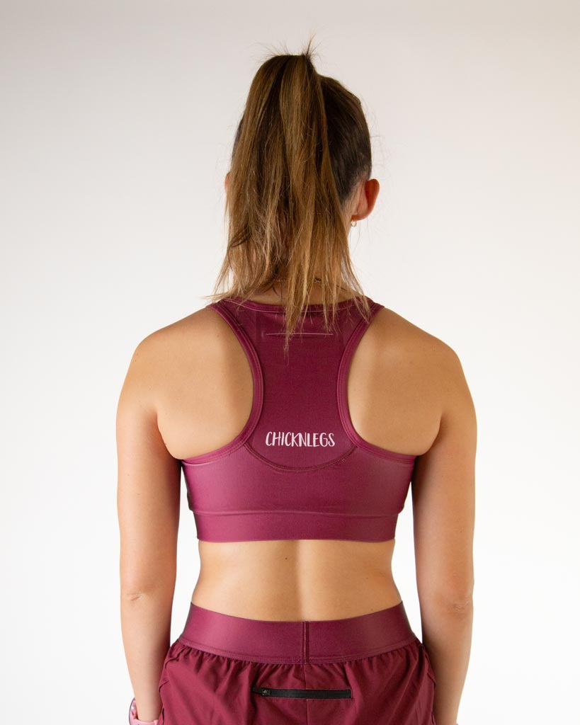 Maroon OG Sports Bra