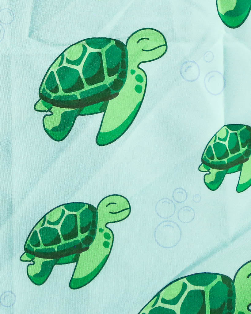 Girls' Sea Turtles Running Shorts